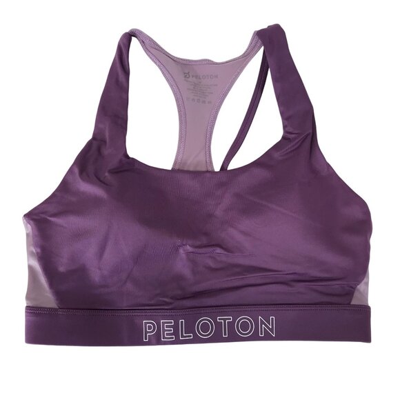 PELETON Other - PELETON ~ WOMENS MEDIUM ~ PURPLE RACERBACK SPORTS BRA